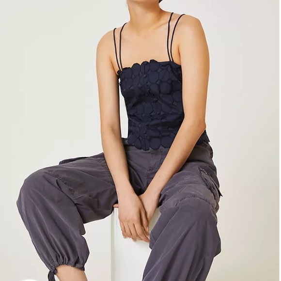 Anthropologie Maeve Smocked-Back Cami - Picture 4 of 14